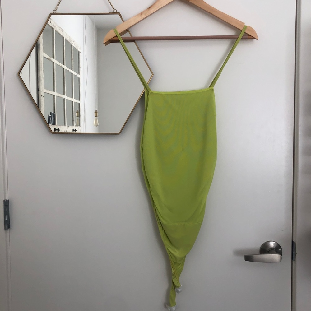 Green bodysuit